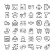 © suraya parvin4200 - E-commerce and Shopping Icons Online Store and Retail Line Pack