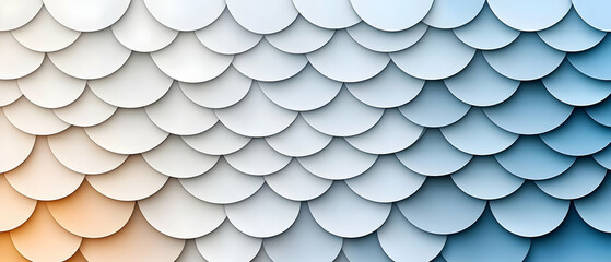 Poster - abstract geometric pattern design with gradient colors