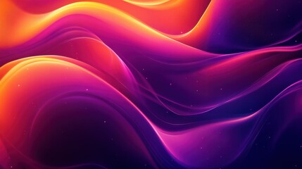 Poster - Abstract background with smooth shapes