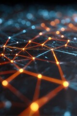 Poster - abstract network connection design