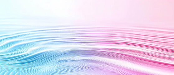 Poster - Abstract Gradient Water Ripple Background
