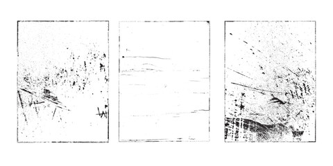 Fototapete - Grunge Urban Backgrounds set.Texture Vector.Dust Overlay Distress Grain ,Simply Place illustration over any Object to Create grungy Effect .abstract,splattered , dirty, texture for your design