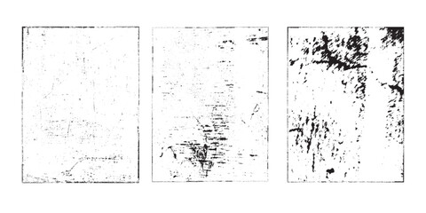 Fototapete - Grunge Urban Backgrounds set.Texture Vector.Dust Overlay Distress Grain ,Simply Place illustration over any Object to Create grungy Effect .abstract,splattered , dirty, texture for your design
