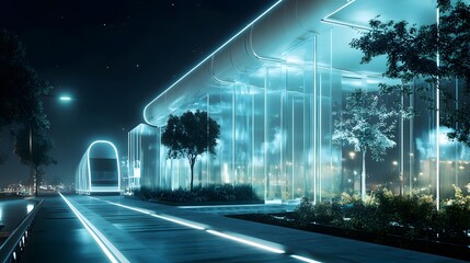 Poster - Illuminated Infrastructure: Smart Living in High 