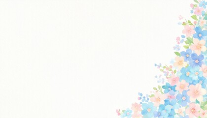 Poster - Floral design event nature digital artwork vibrant colors aesthetic viewpoint artistic concept
