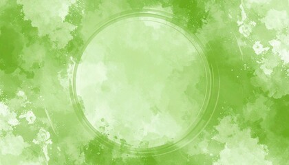 Poster - Dynamic abstract green pattern design digital art vibrant colors graphic environment creative viewpoint