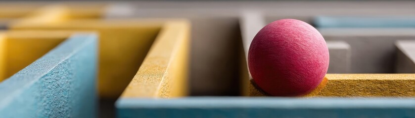 Fototapete - Gold bull analysis psychology behind bubble and trend concept. Colorful geometric shapes create a stunning visual composition.