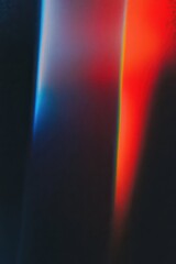 Wall Mural - radiant abstract light spectrum featuring vivid red and blue gradients