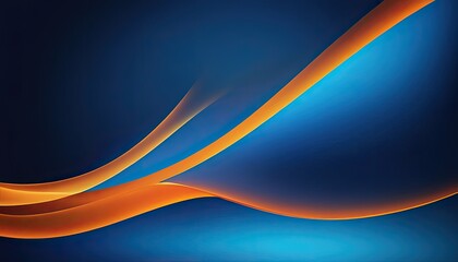 Aufkleber - Abstract wave motion pattern on dark blue background wallpaper for digital technology AI Generated
5