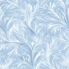 Poster - A mesmerizing abstract pattern of swirling blue and white hues. resembling flowing water. perfect for backgrounds in artistic and digital design projects