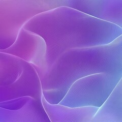 Poster - Abstract swirling patterns create a vibrant play of purple and blue hues in a dynamic composition