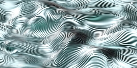 Poster - Abstract waves create a flowing texture of soft light and shadow in a captivating backdrop design
