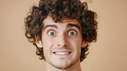 Poster - A person with a shocked or amazed facial expression
