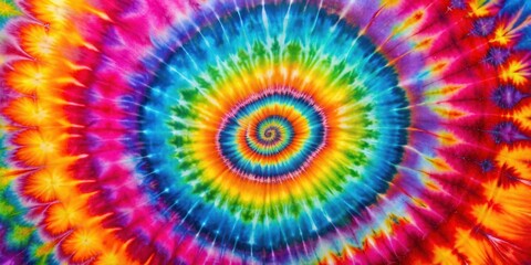 Wall Mural - Vibrant tie dye swirls on a textured abstract background, psychedelic, unique,  psychedelic, unique, bohemian, swirling
