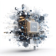 Poster - Abstract CPU Fractal: A Complex Network of Interconnected Digital Components