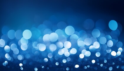 blue gradient blurred bokeh abstract background