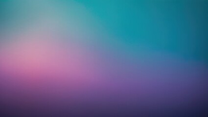 Poster - Colorful Gradient Background Featuring Teal, Pink, and Purple Tones in a Soft, Minimal Style