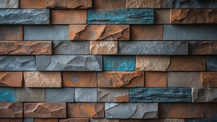 Poster - Rustic Rusty Stone Wall Texture and Decor Ideas