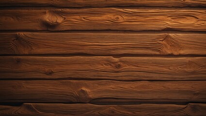 Poster - Seamless vintage wood surface in rustic brown suitable for design or background