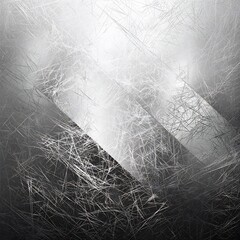 Poster - Subtle textures create an intriguing pattern of white light and dark shadows