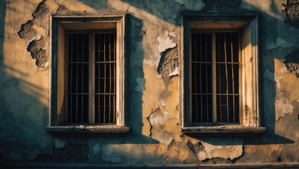 Poster - No windows present in a historic site, a window situated in the Palace division