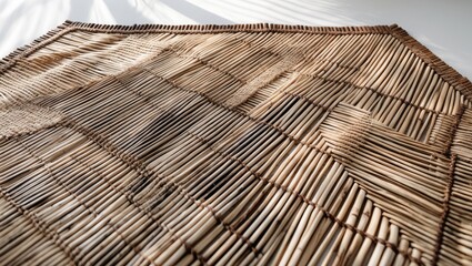 Poster - Pattern of Woven Bamboo