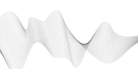 Poster - abstract background with business lines. technology, data science, geometric border pattern. isolate