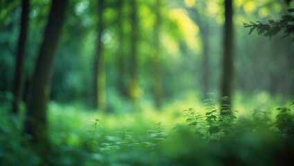 Poster - Nature background or wallpaper that is blurred or defocused.