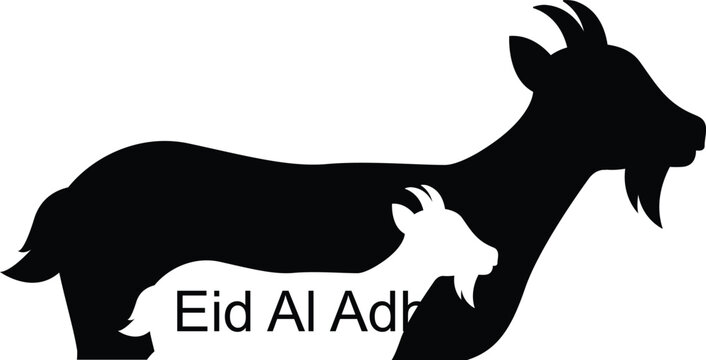  vector illustration of greeting templates for Eid al-Fitr and Eid al-Adha