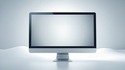 Latest model monitor on a white background