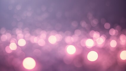 Poster - Shimmering pink and white abstract design with sparkle and glow accents