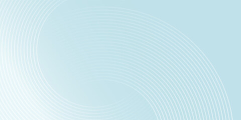 Poster - modern abstract background. glossy white gradient circle lines. minimal geometric pattern. simple gr