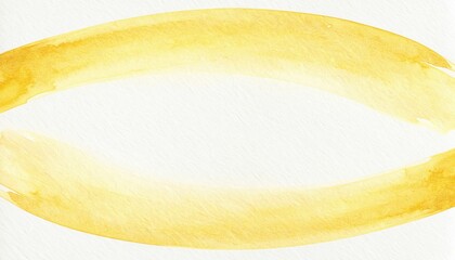 Poster - Dynamic yellow brushstroke artwork studio digital art minimalist style close-up abstract aesthetics for creative projects