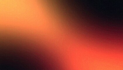 Poster - Abstract orange and black gradient background texture