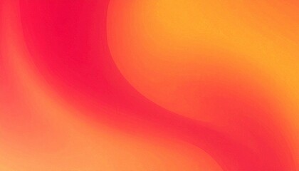 Poster - abstract red orange gradient swirl background design