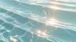 © AbstractAI - Water surface texture featuring sun reflections for photo or mockup overlay effect.