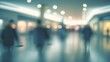 © Rizvan - Defocused scene inside a shopping center with glowing lights