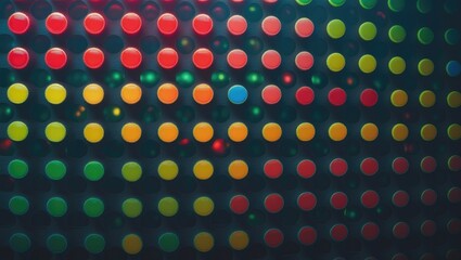 Poster - An energetic, colorful pixelated image featuring a vibrant background