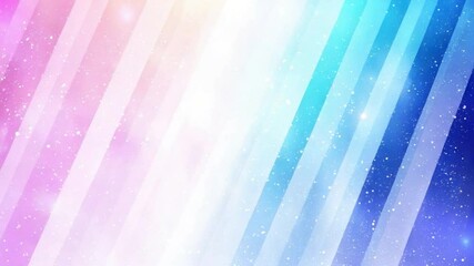Poster - Colorful Abstract Background with Soft Gradient Stripes and Glittering Particles for Creative Design Projects 4k video footage