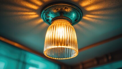 Poster - Old-fashioned ceiling lamp