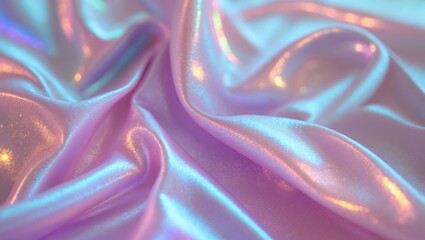 Poster - Abstract background of blurred holography in various colors