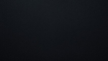 Poster - Detailed view of black wool cloth with textured, smooth background