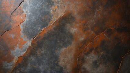 Aufkleber - Texture background of Emperador marble, natural ceramic tiles for wall and floor, abstract natural limestone pattern, polished slice of red-brown mineral, rustic matte quartzite granite