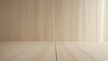 Poster - Background of Light Wood Texture for Interior and Design Applications