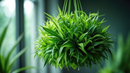 Poster - Hanging Greenery in Close-Up
