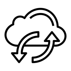 Poster - Sync vector icon