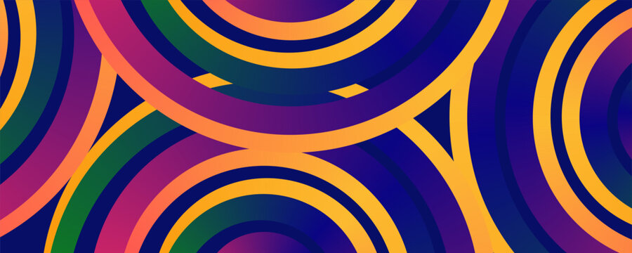 abstract design background, Abstract orange and red gradient geometric shape circle background. Modern futuristic background. Can be use for landing page, book covers, brochures, flyers, magazines