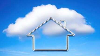 Poster - Cloud native rent pressure visualizer icon concept highlighting housing market dynamics and financial analysis tools