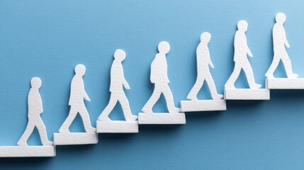 Aufkleber - comprehensive cloud-observed intergenerational mobility score icon concept for analyzing economic mo