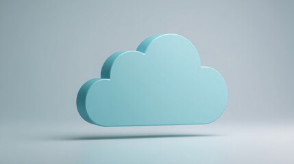 Poster - advanced cloud-powered capital reserve stress test icon concept for financial stability and risk ass